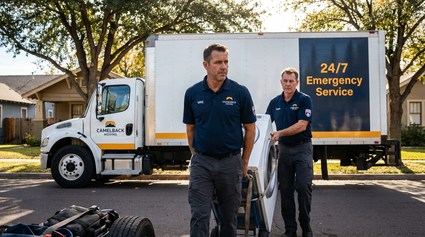CamelBack Moving crew loading furniture in Floral City, FL