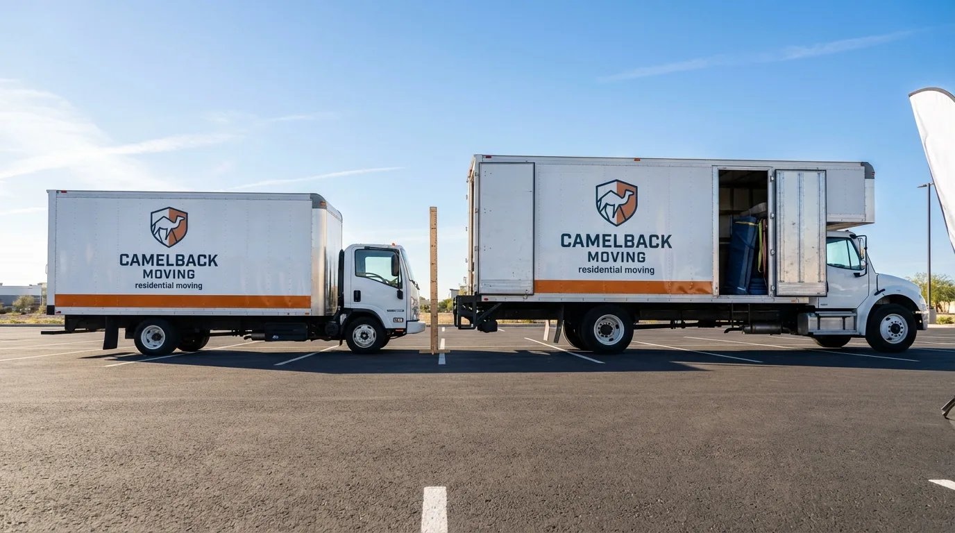 Moving truck size capacity guide in Floral City